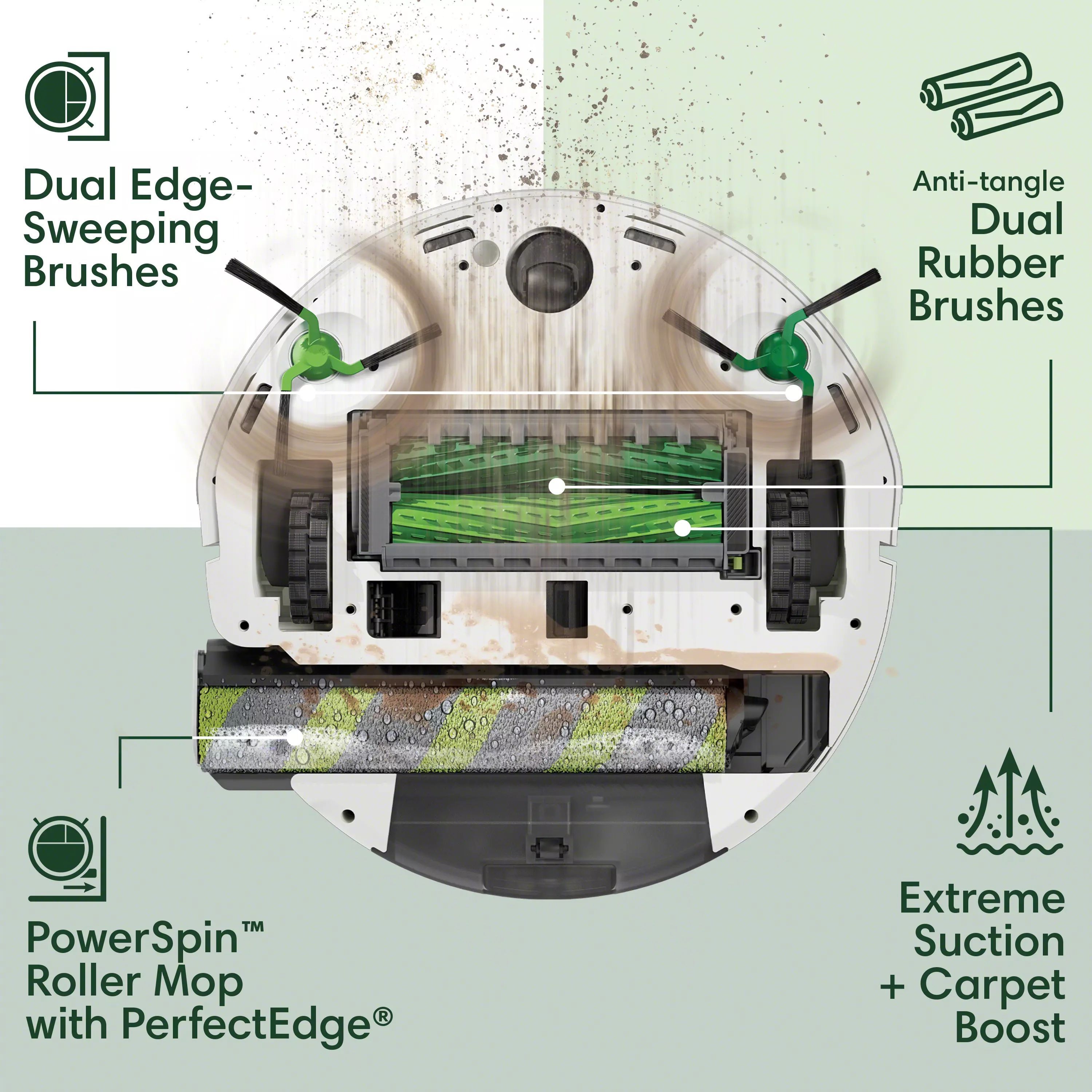 Roomba® Max 705 Combo robot + AutoWash™ dock - Black
